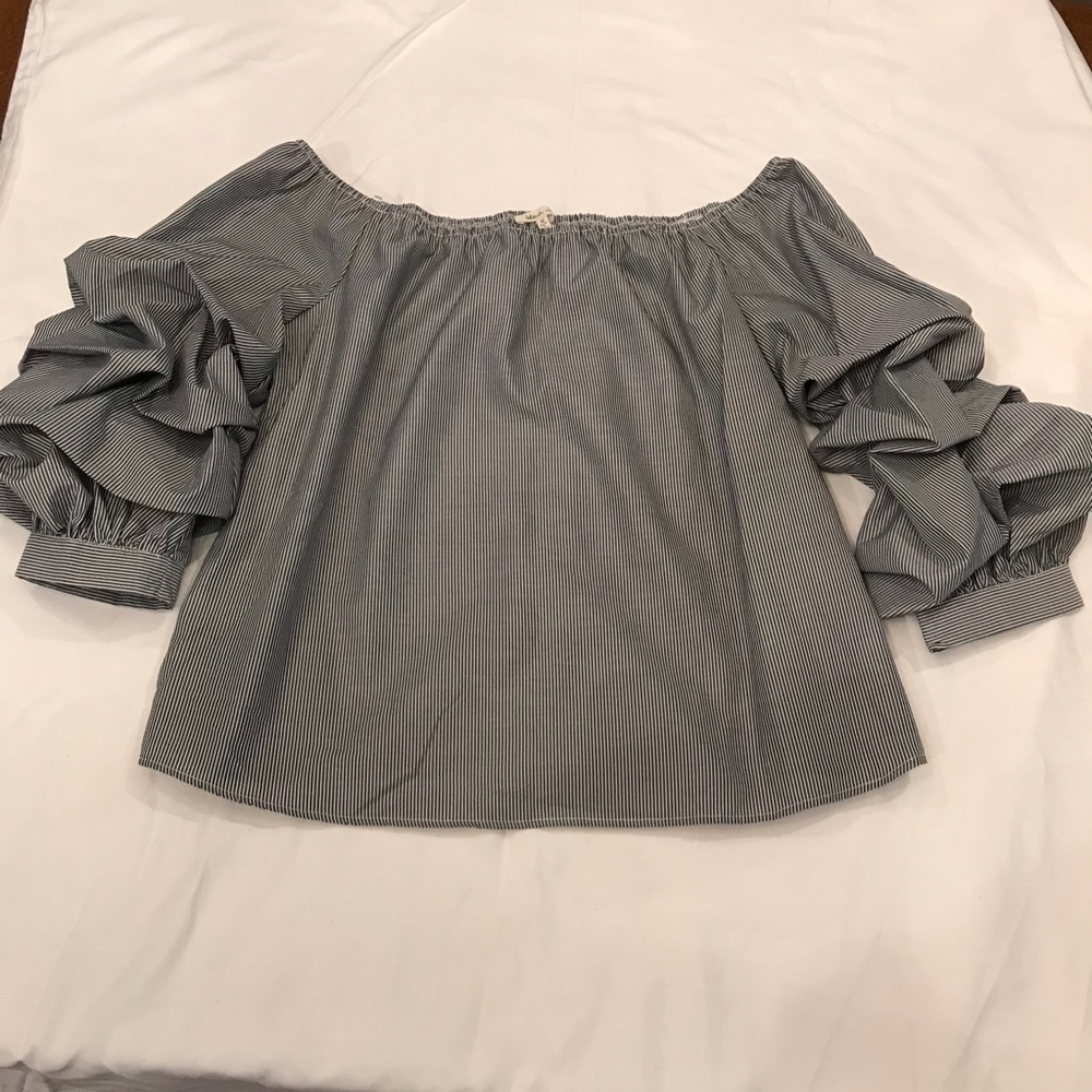 Off the shoulder blouse